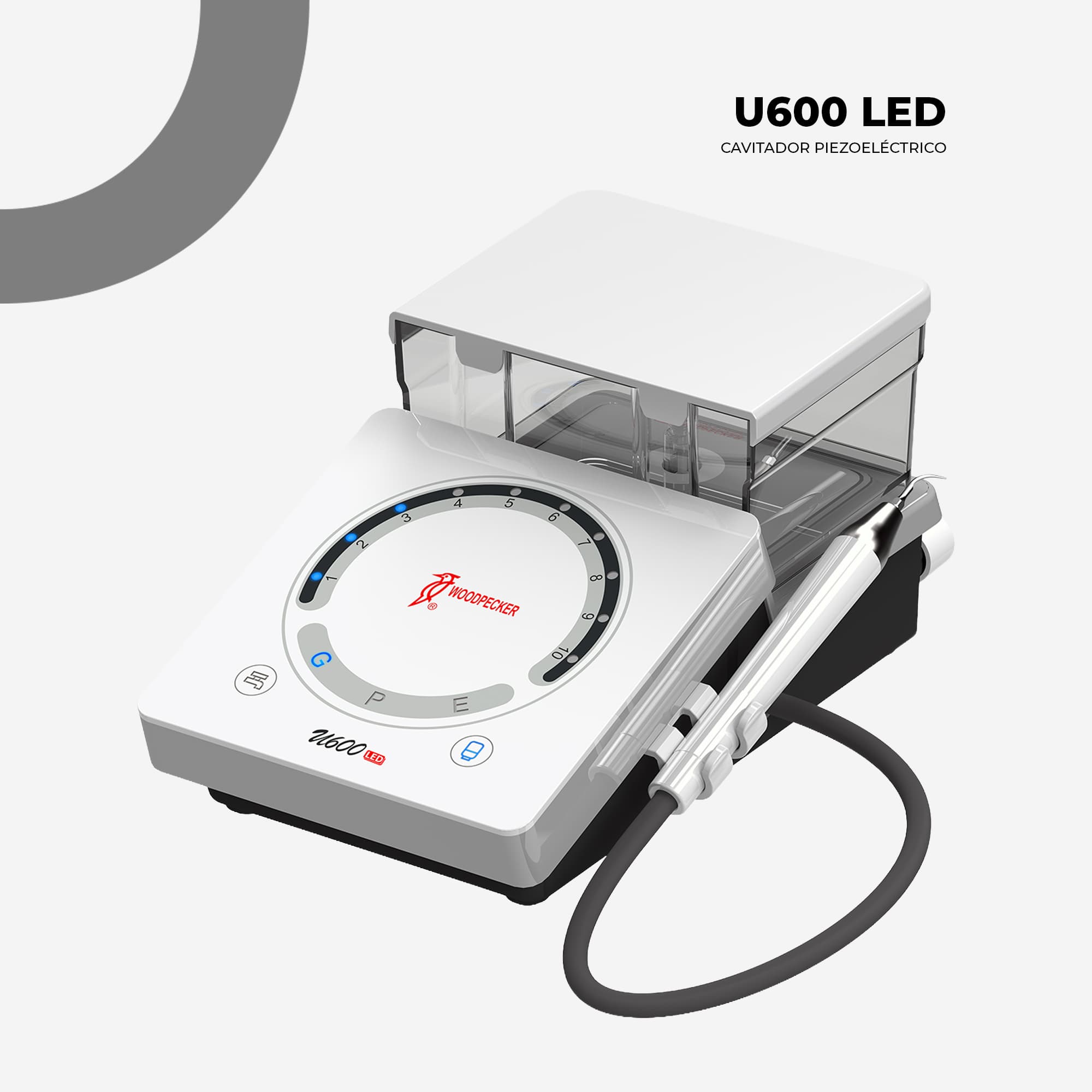 Detalle de producto: cavitador U600 LED y lupas binoculares Zumax DFK