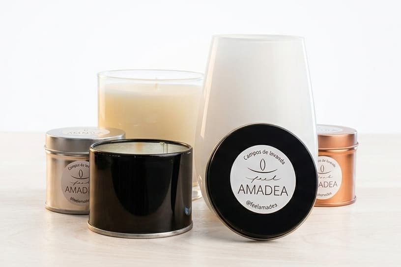 Familia de productos: velas, sprays y refills