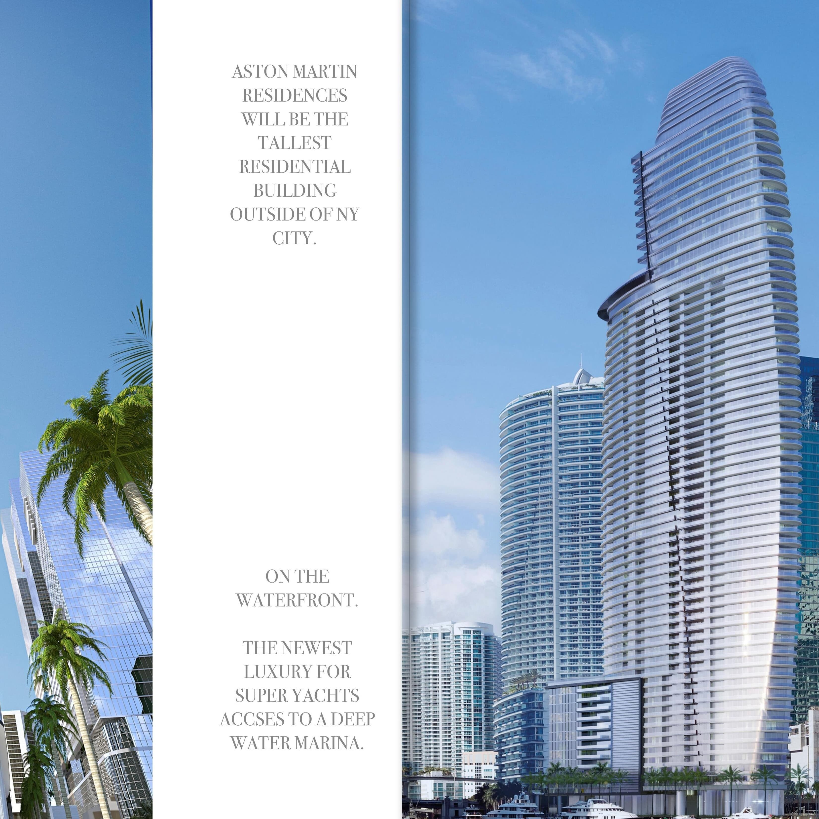 Aston Martin Residences: skyline de Miami y ficha del proyecto