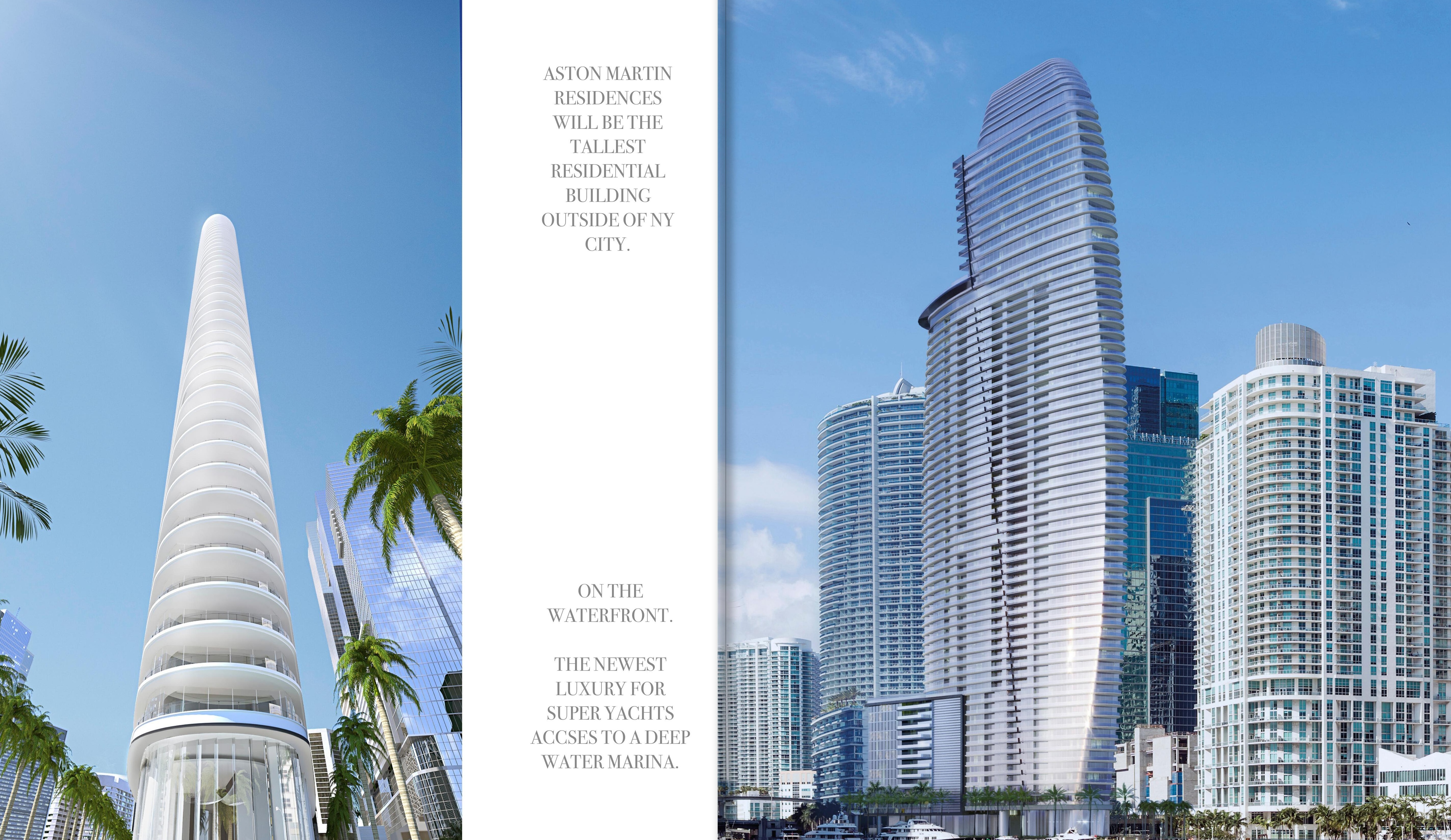 Doble página: Aston Martin Residences