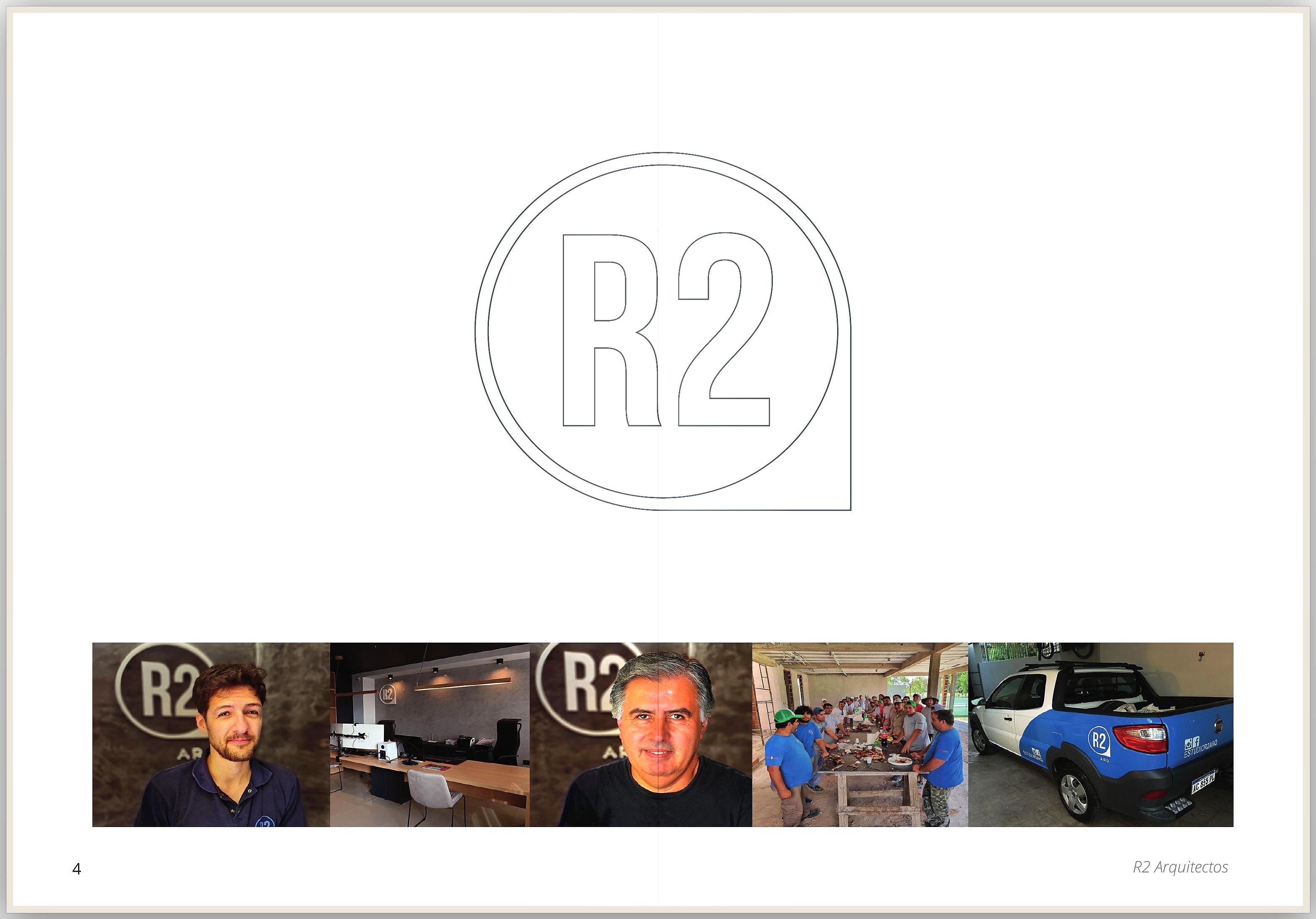 Doble página: el equipo de R2