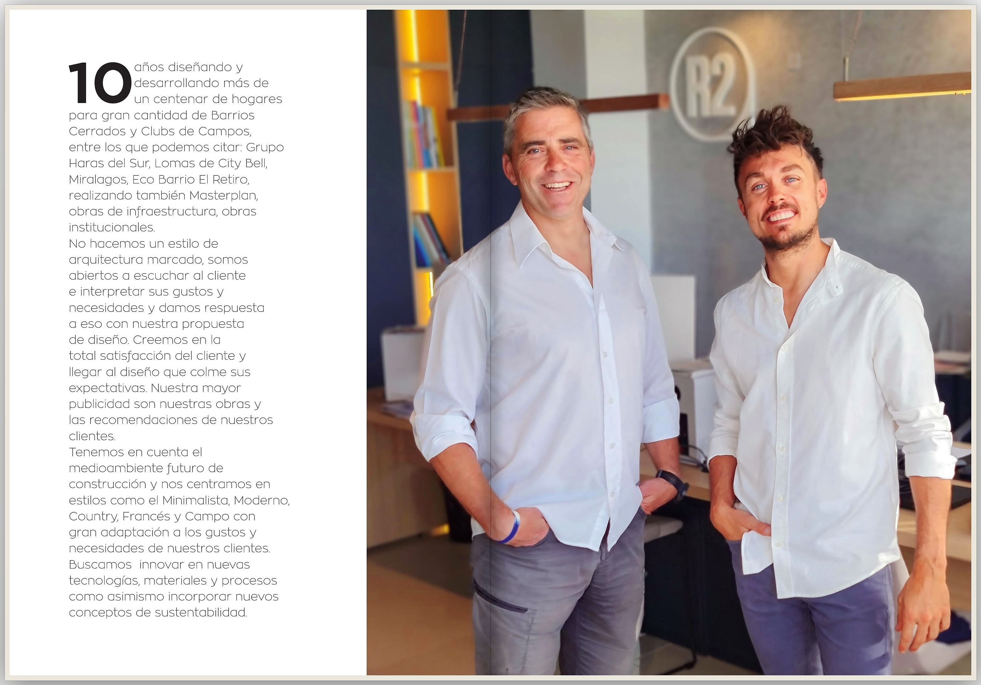 Doble página: la historia del estudio